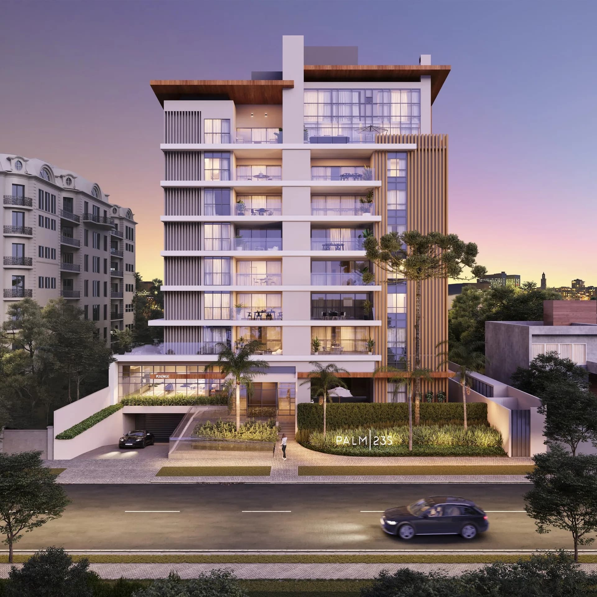 Palm 235, Apartamento de alto padrão no Alto da Glória, Curitiba