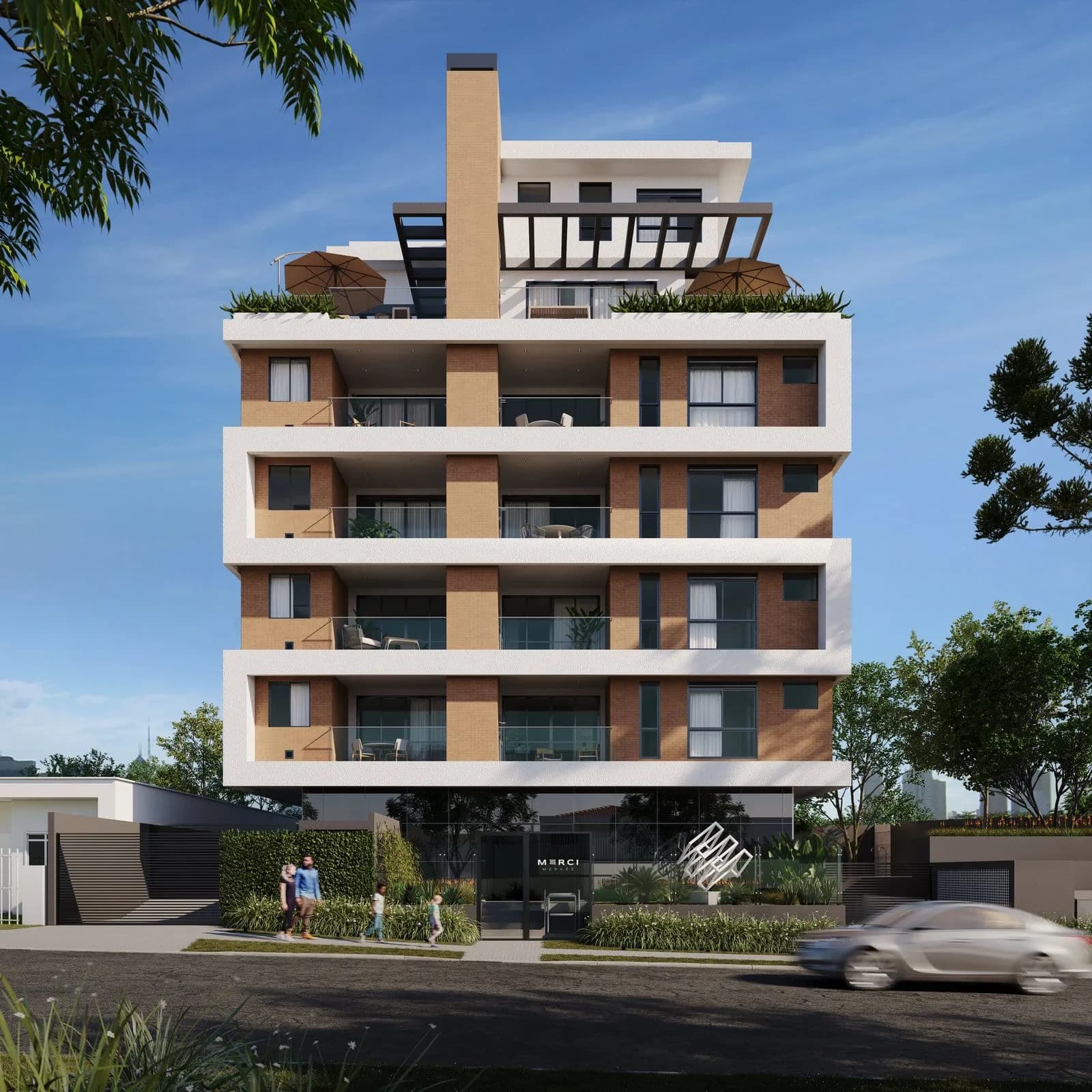 Merci, Apartamento de alto padrão no Mercês, Curitiba