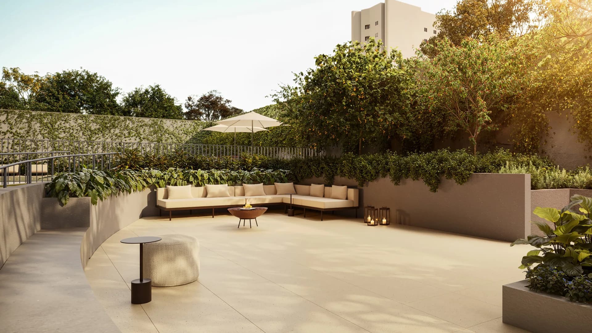 Lounge externo, JOÁ