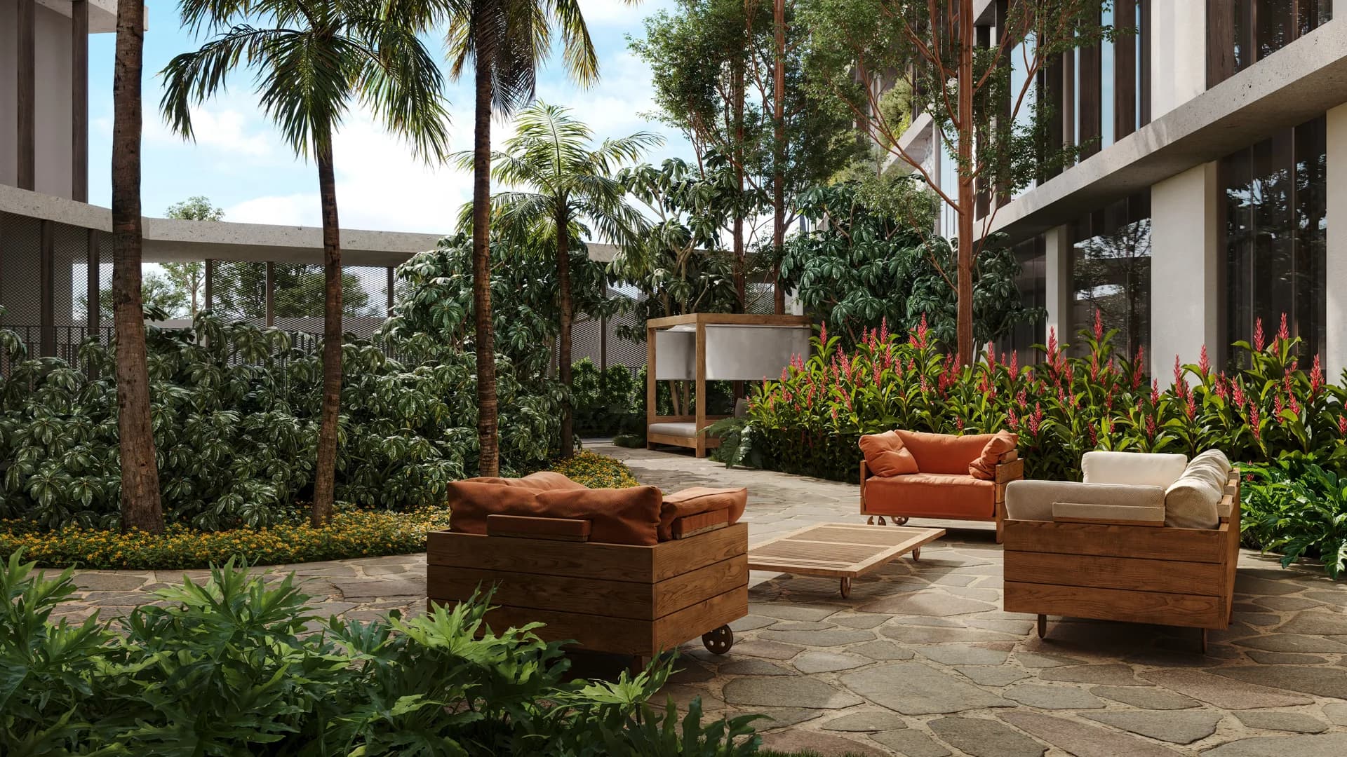 Lounge externo, Arte Batel