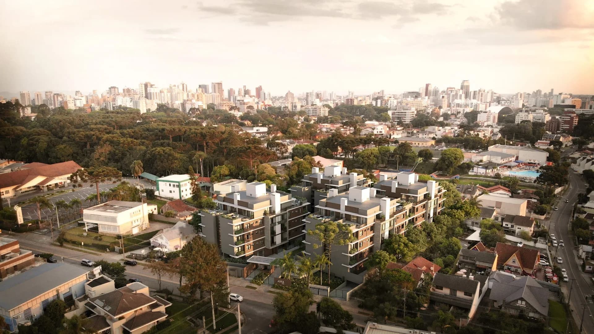 Empreendimento assinado pela Rzilli, em Curitiba