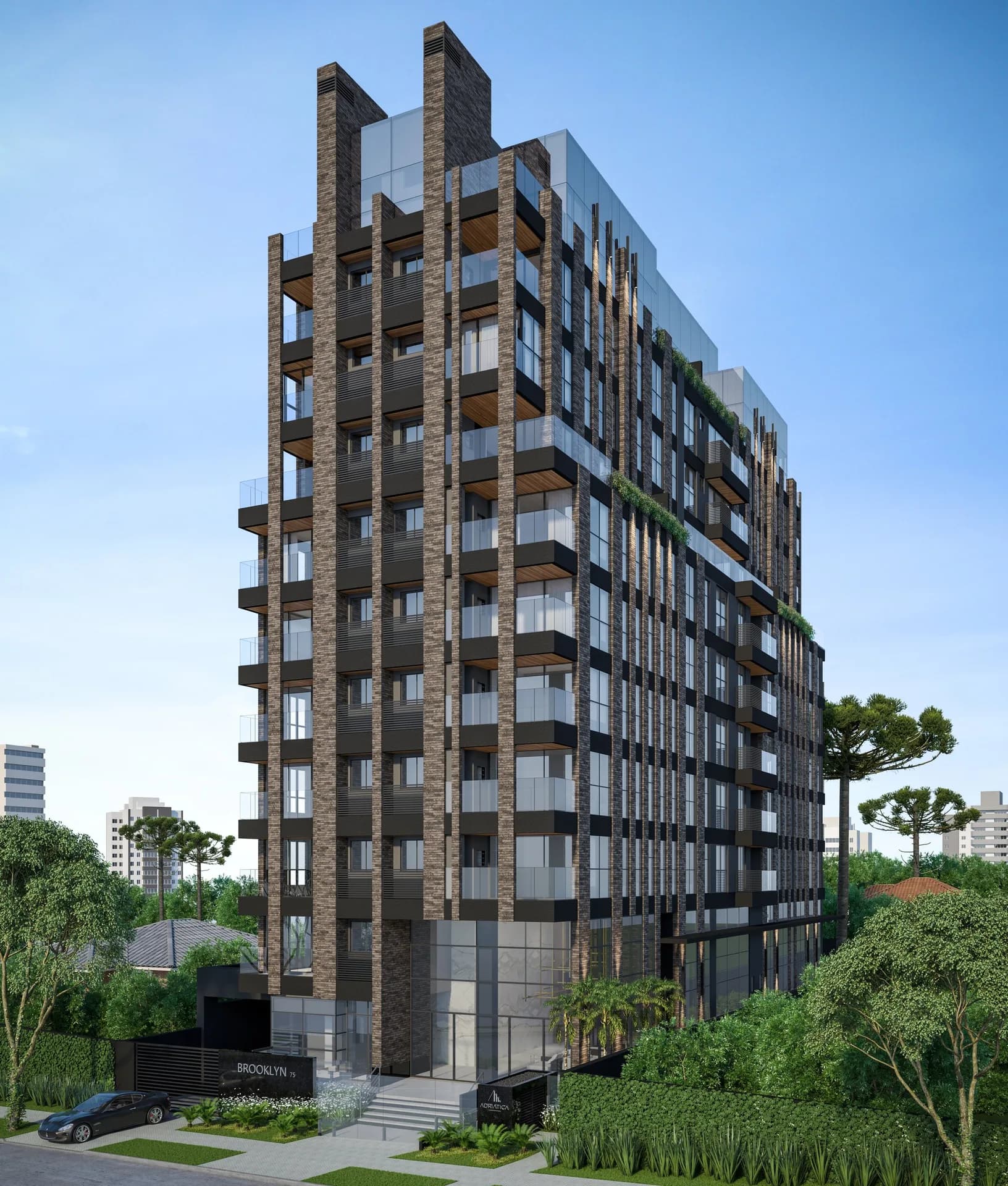 Brooklyn, Apartamento de alto padrão no Batel, Curitiba