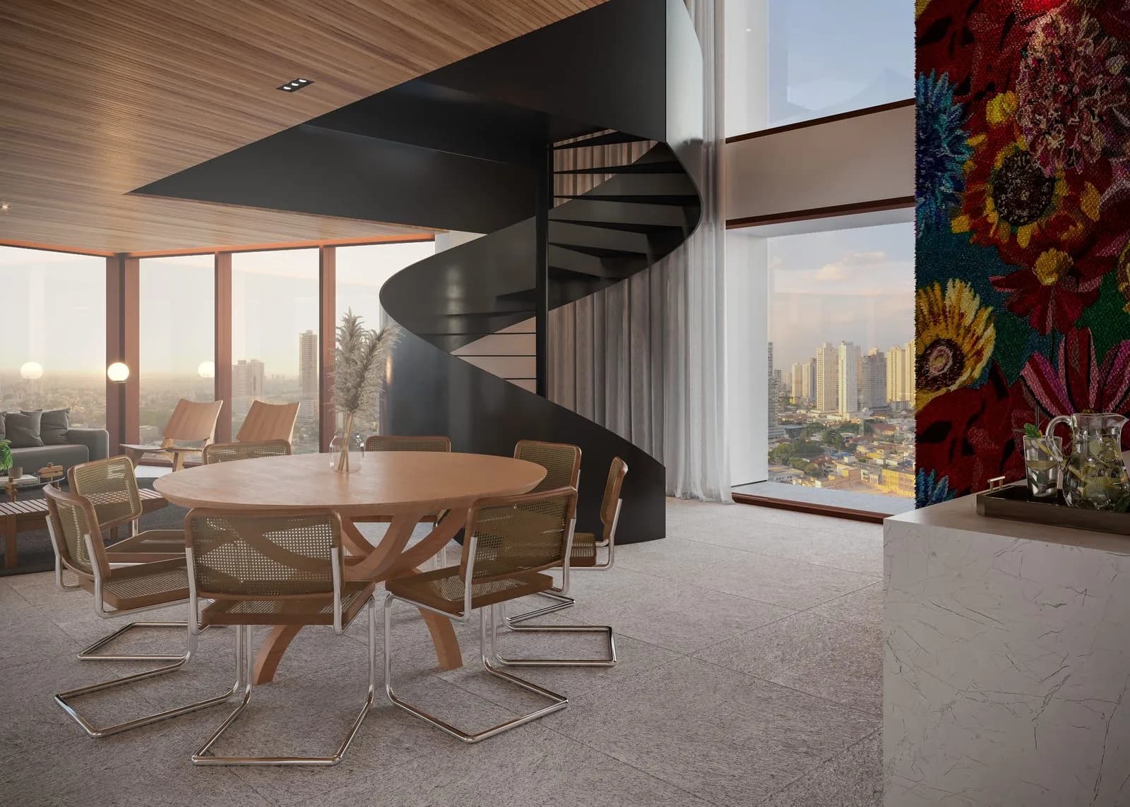 Espaço gourmet (interno e externo), Oás