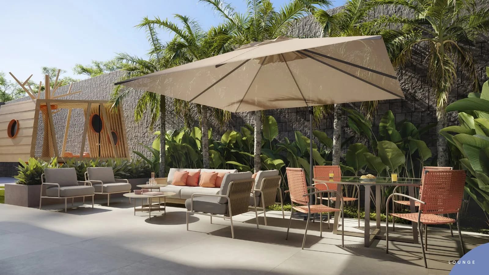 Lounge externo, Aion