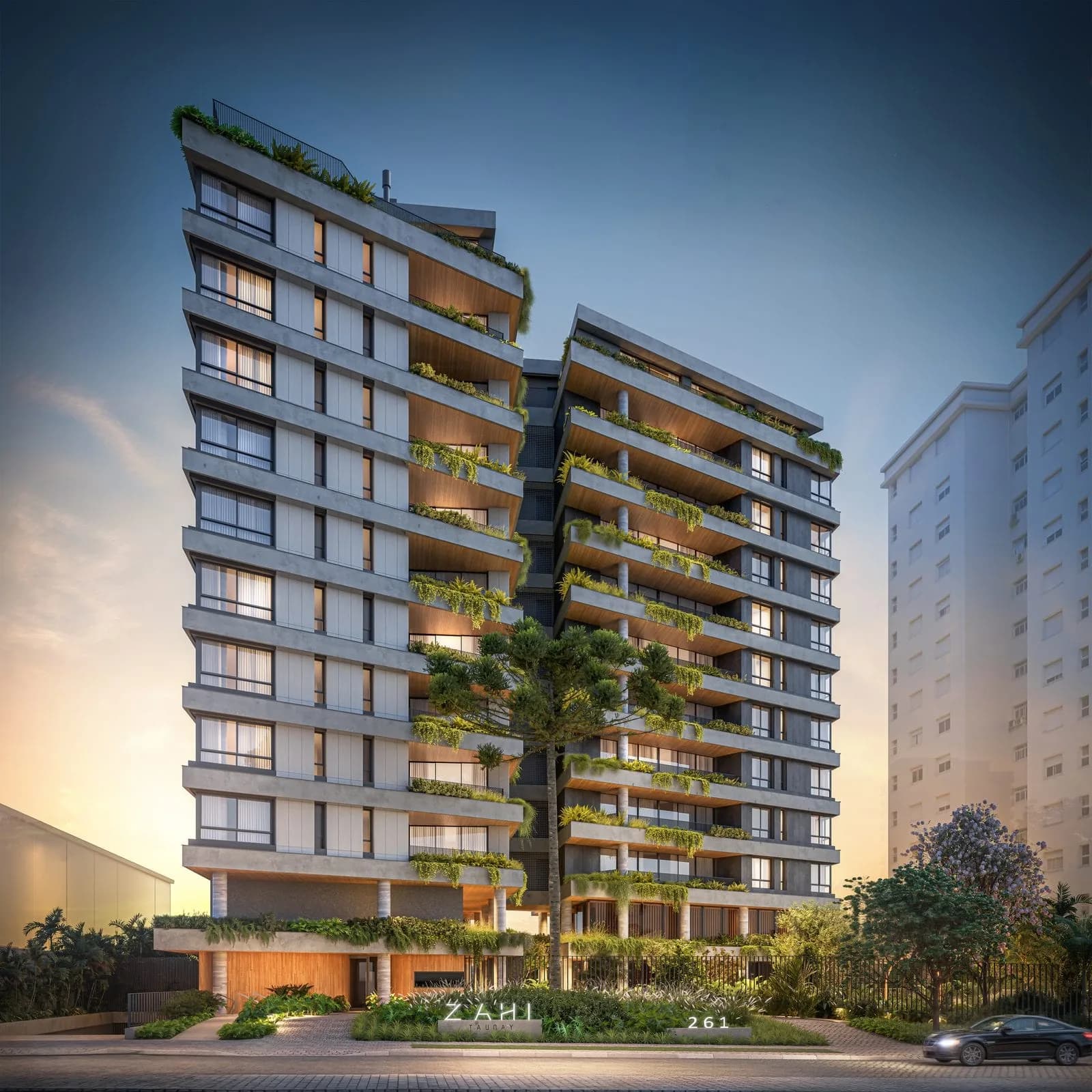 ZAHI, Apartamento de alto padrão no Batel, Curitiba