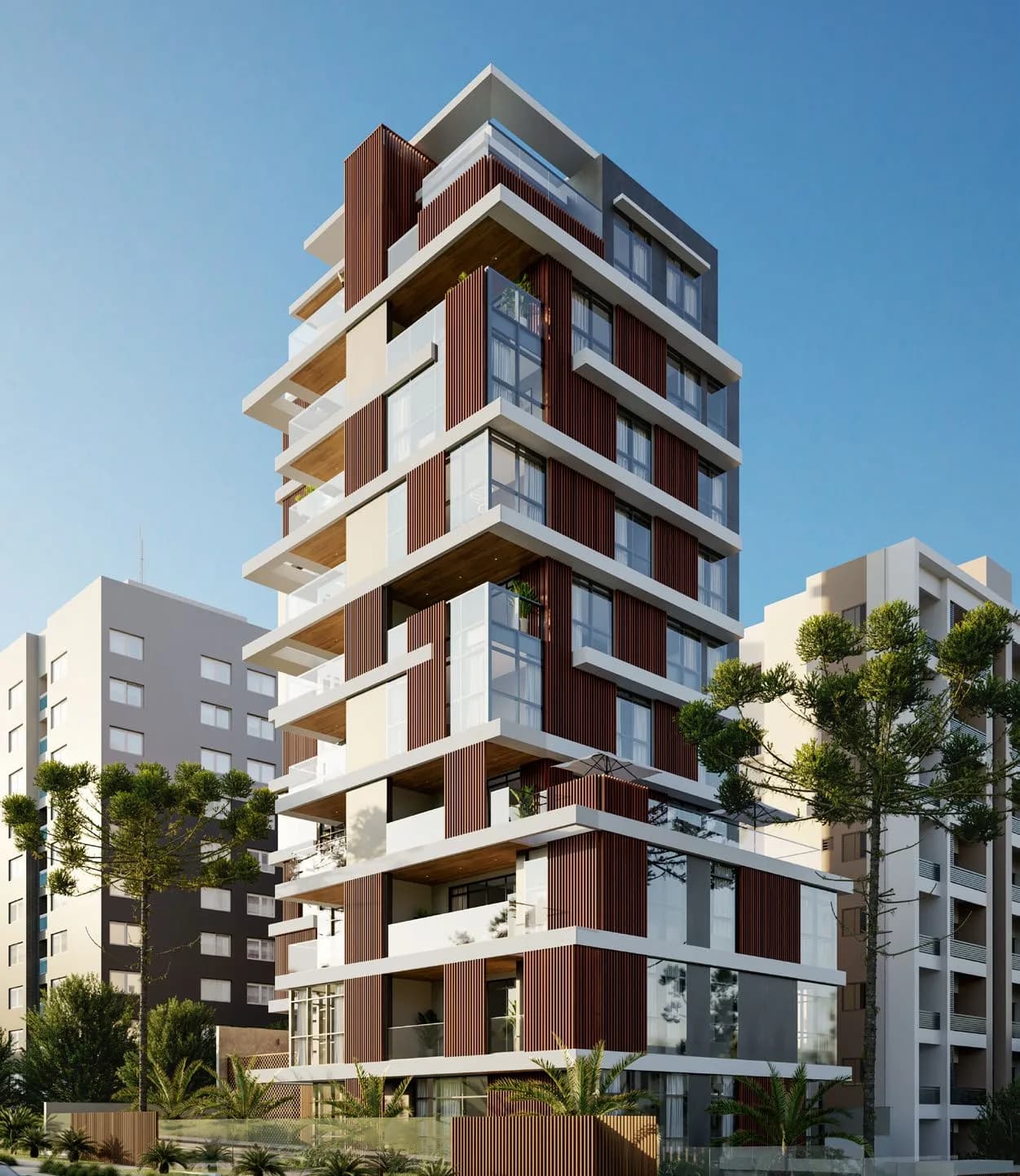 Palazzo Saldanha, Apartamento de alto padrão no Bigorrilho, Curitiba
