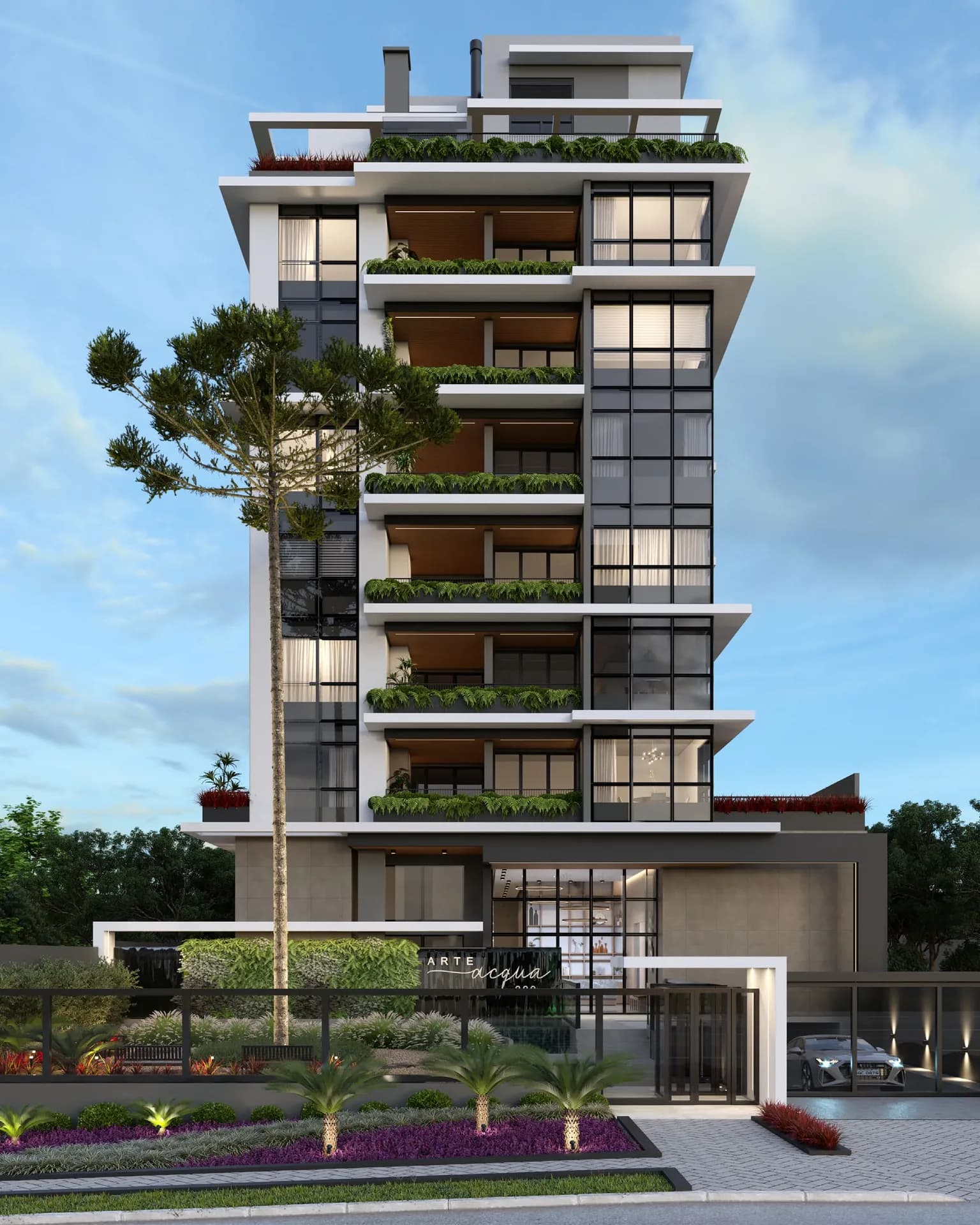 Arte Acqua, Apartamento de alto padrão no Água Verde, Curitiba