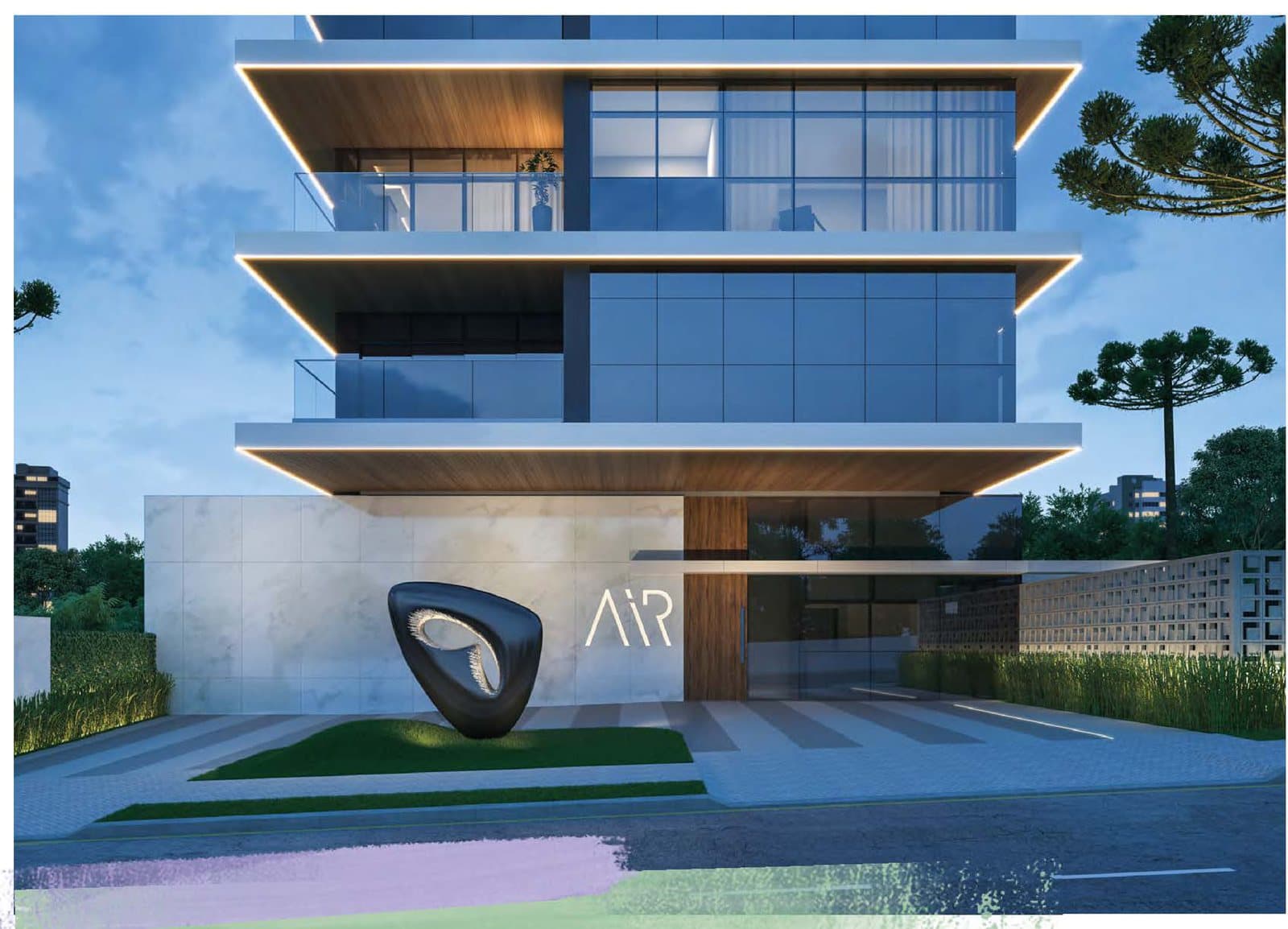 A.I.R. Cabral (Art In Residence Cabral), Apartamento de alto padrão no Cabral, Curitiba