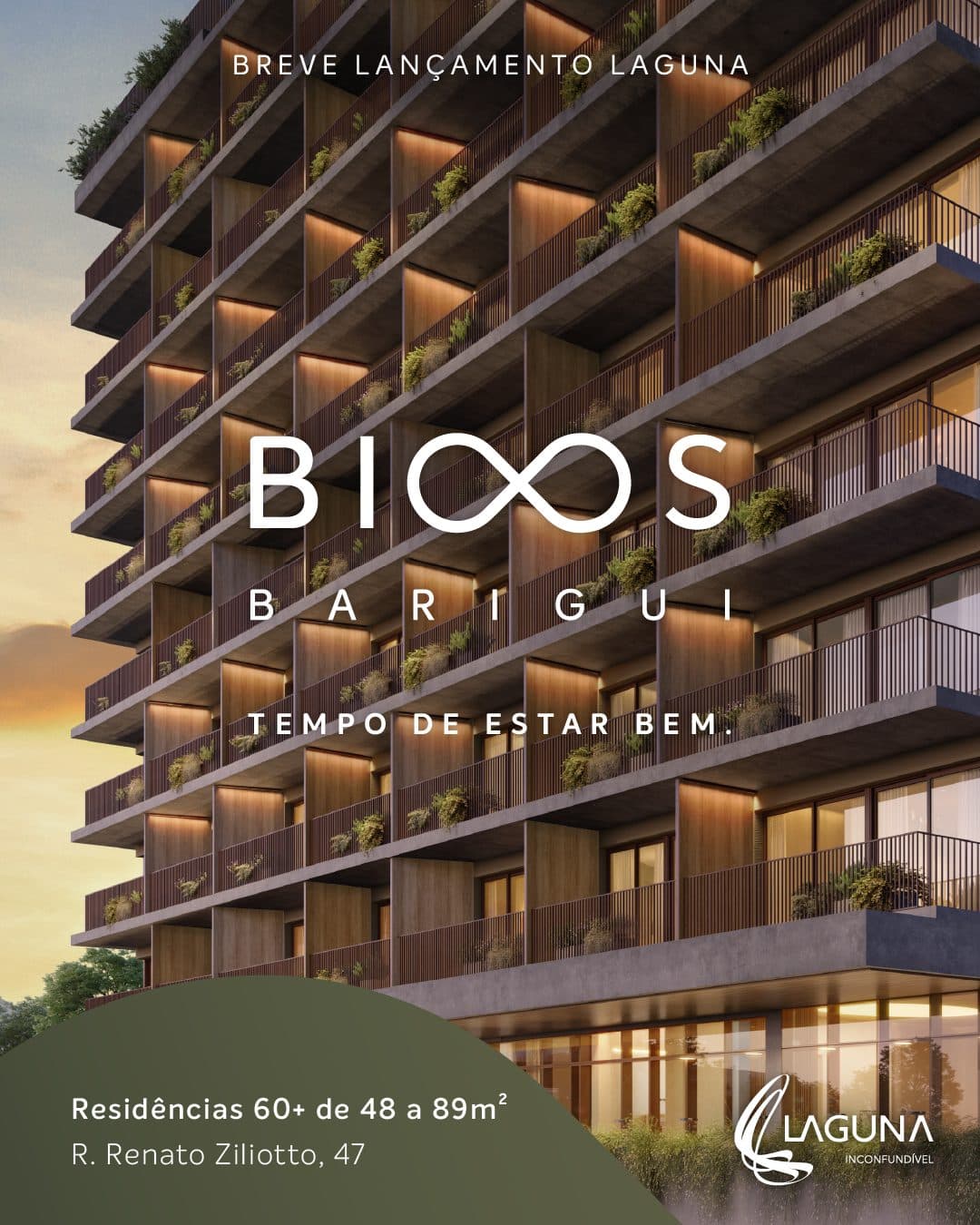 BIOOS Barigui, Apartamento de alto padrão no Barigui, Curitiba