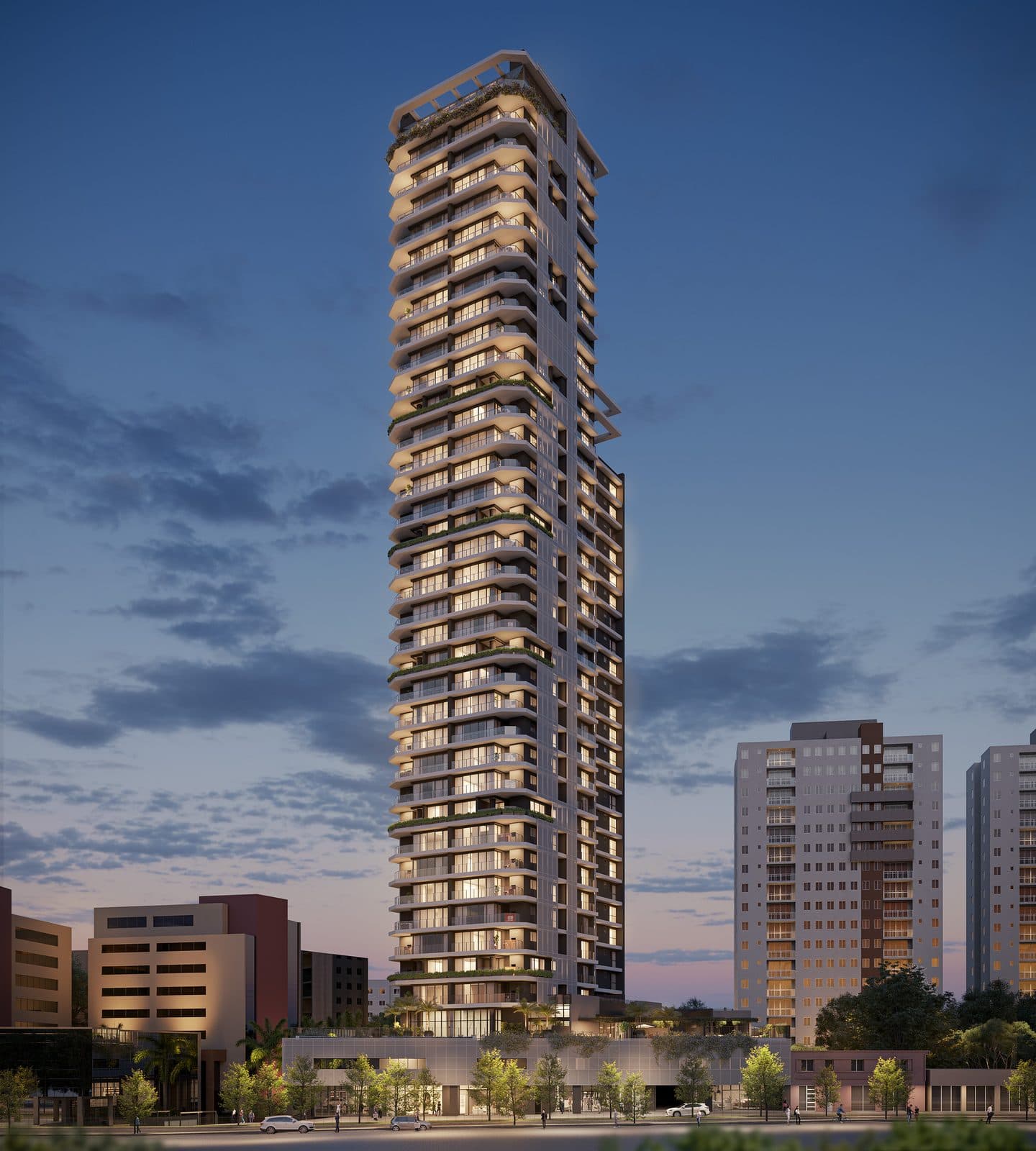 Cedrat, Apartamento de alto padrão no Água Verde, Curitiba