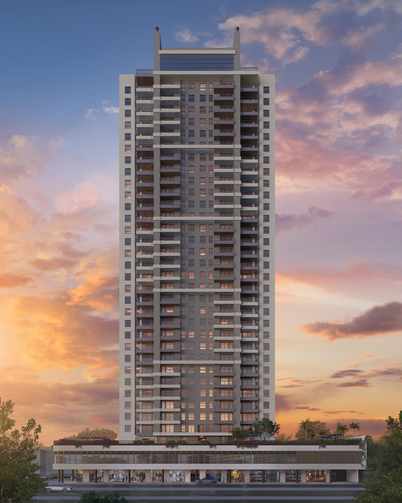 Linea, Apartamento de alto padrão no Portão, Curitiba