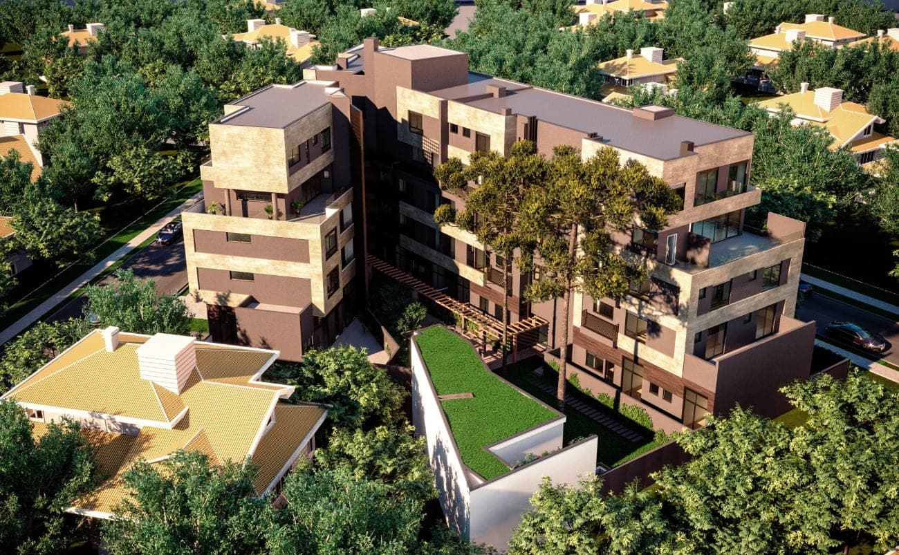 Empreendimento assinado pela De Domit, em Curitiba